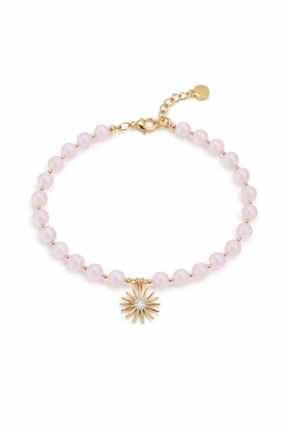 Кольє "Рожеве Різдво"