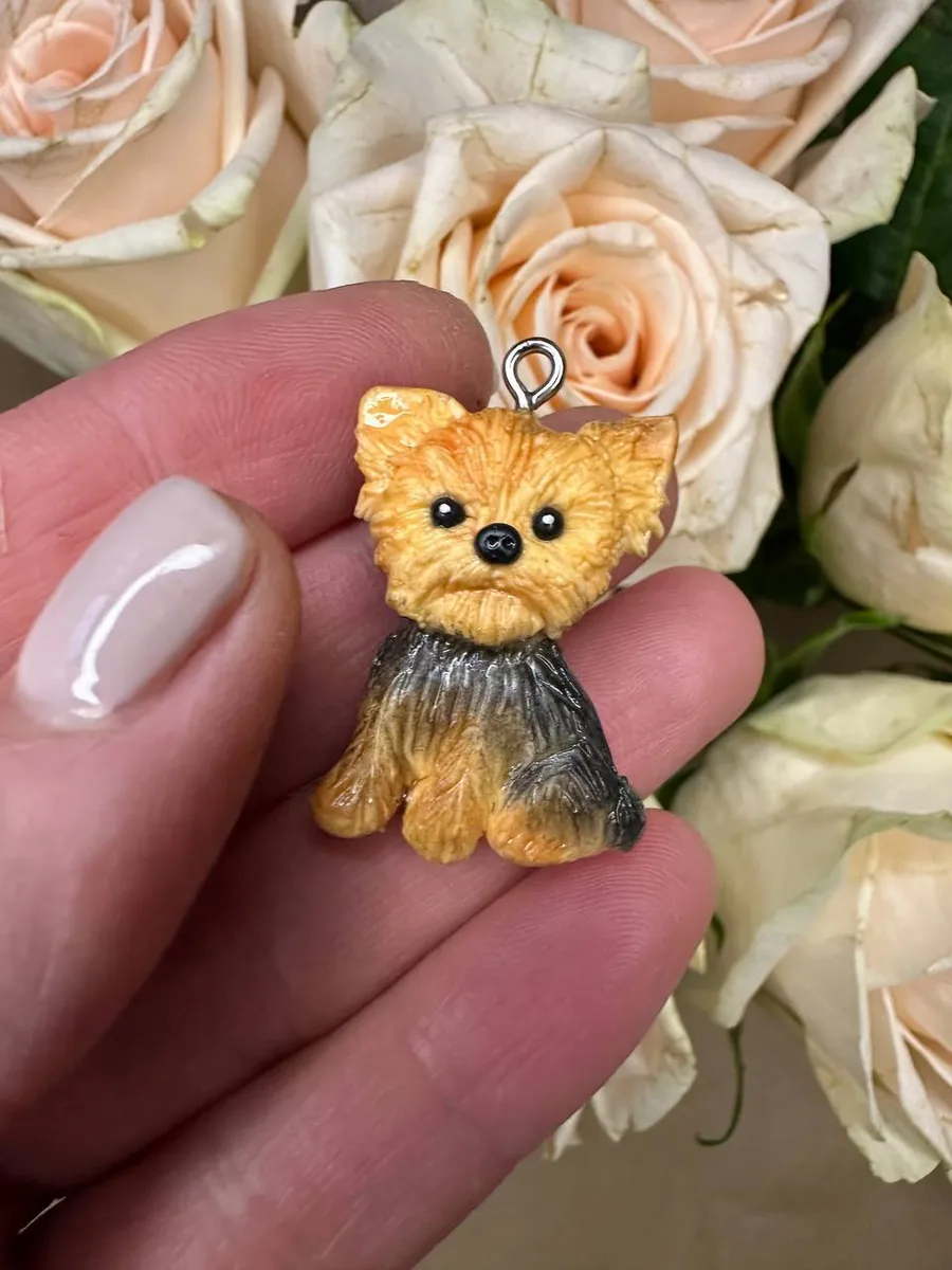 Улюбленець “Yorkshire Terrier” - Медсплав, Полімерна глина - арт. LE-1768824043179 - Le'Perle - фото 3
