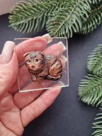 Улюбленець “Scottish Fold” - Медсплав, Полімерна глина - арт. LE-1768825230172 - Le'Perle - мініатюра 6