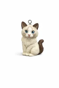 Улюбленець “Cat” - Медсплав, Полімерна глина - арт. LE-1768844650341 - Le'Perle - мініатюра 1