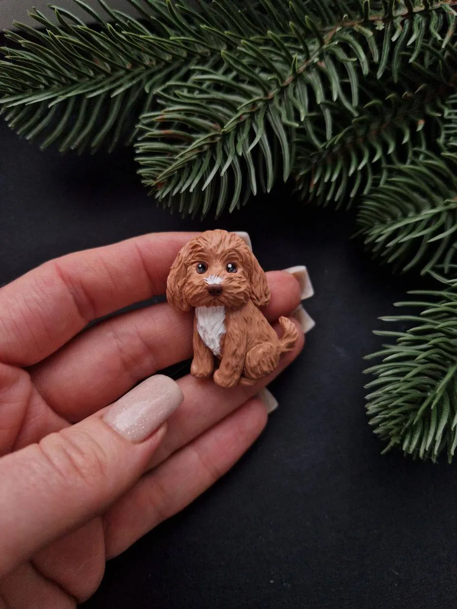 Улюбленець “Mini Dog” - Медсплав, Полімерна глина - арт. LE-1768845370011 - Le'Perle - фото 3