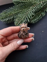 Улюбленець “Mini Dog” - Медсплав, Полімерна глина - арт. LE-1768845370011 - Le'Perle - мініатюра 4