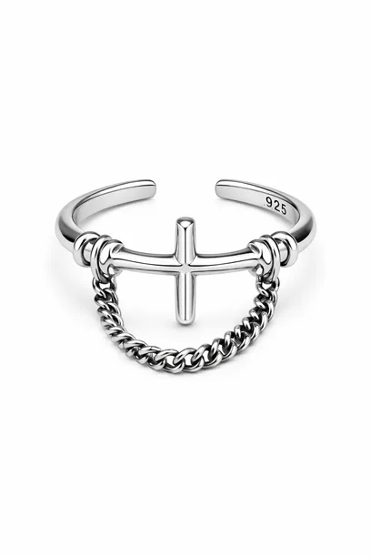 Каблучка "Silver Amen"