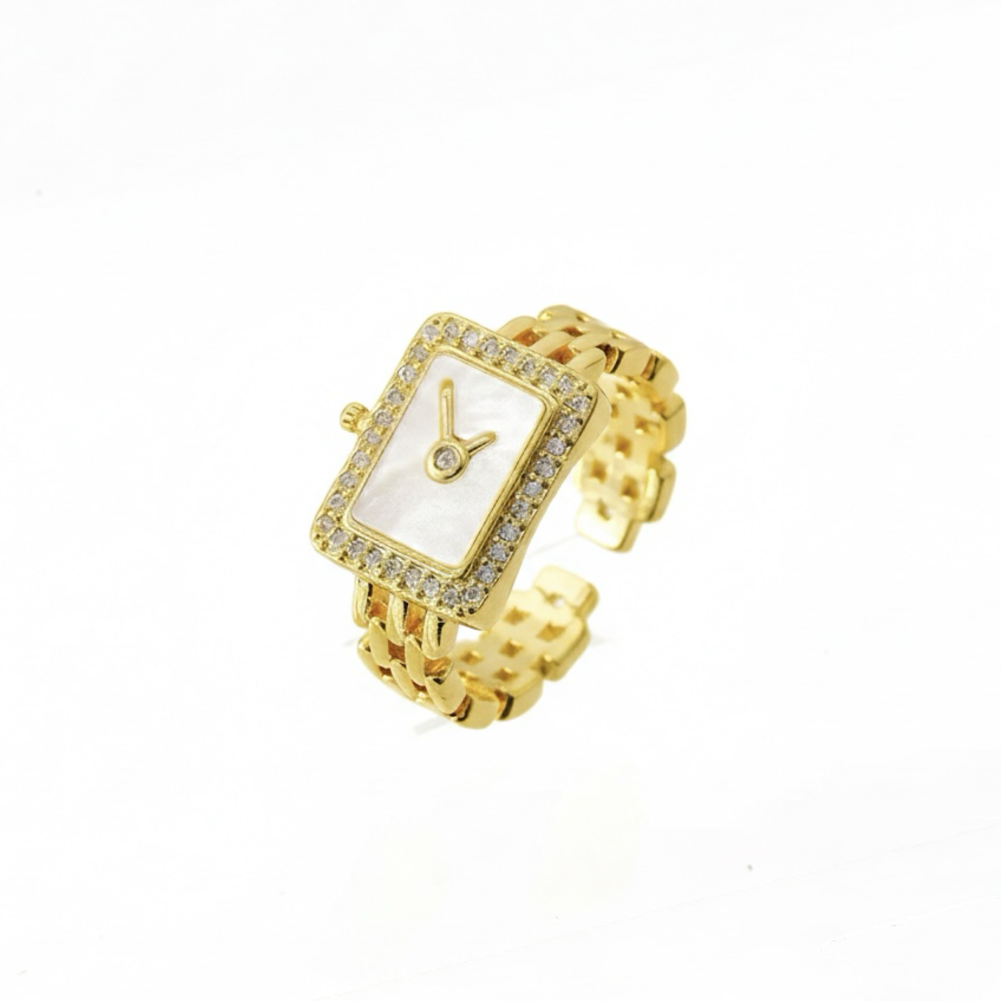 Каблучка "Yellow Clock"