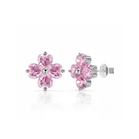 Сережки "Rose Flower" - Срібне Покриття - арт. 8997273062 - Le'Perle - мініатюра 1