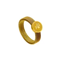Каблучка "Eliza Gold" - Медсплав - арт. 9385147388 - Le'Perle - мініатюра 1
