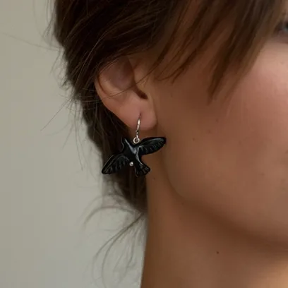 Сережки "Чарівна Горлиця"