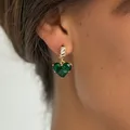 Сережки "Green Heart"