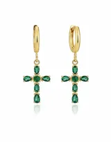 Сережки “Смарагдове Небо”