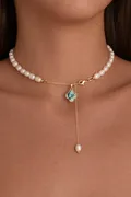 Кольє "Chrome Lilly"