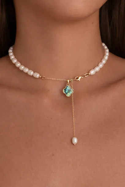 Кольє "Chrome Lilly"