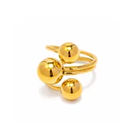 Каблучка "Spogad Gold" - Медсплав - арт. 9611191713 - Le'Perle - мініатюра 1
