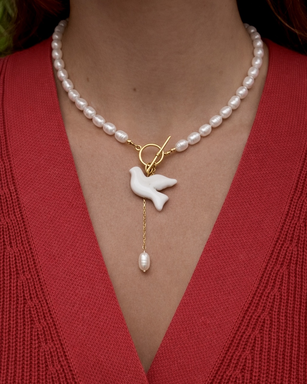 Кольє "Gold Горлиця"