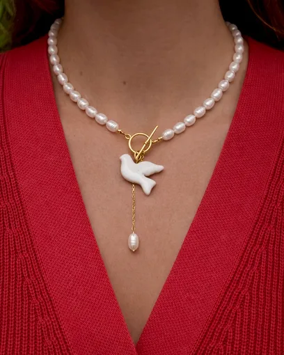 Кольє "Gold Горлиця"