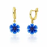 Сережки “Волошки”