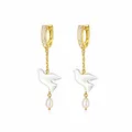 Сережки "Gold Горлиця"