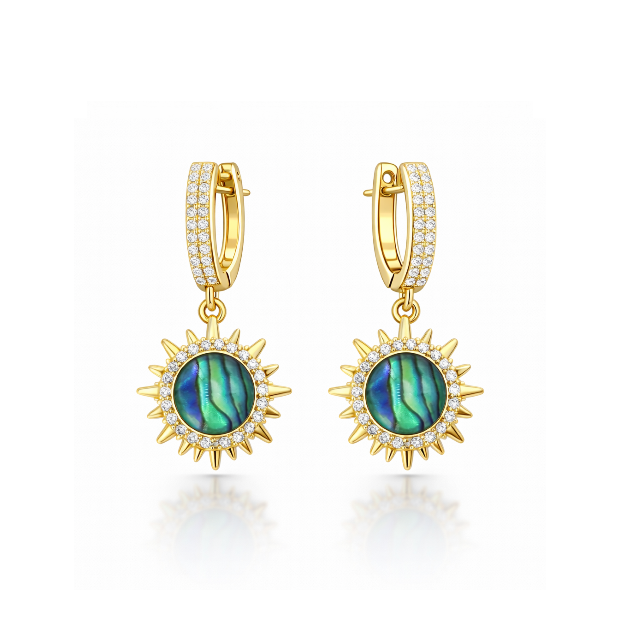 Сережки "Suny Chrome"