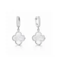 Сережки "Silver Clover"