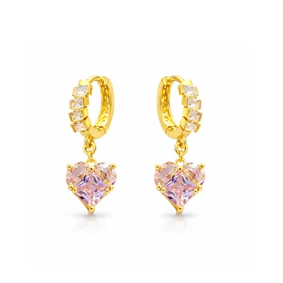 Сережки "Pink Vera" - арт. 3442573187 - Le'Perle