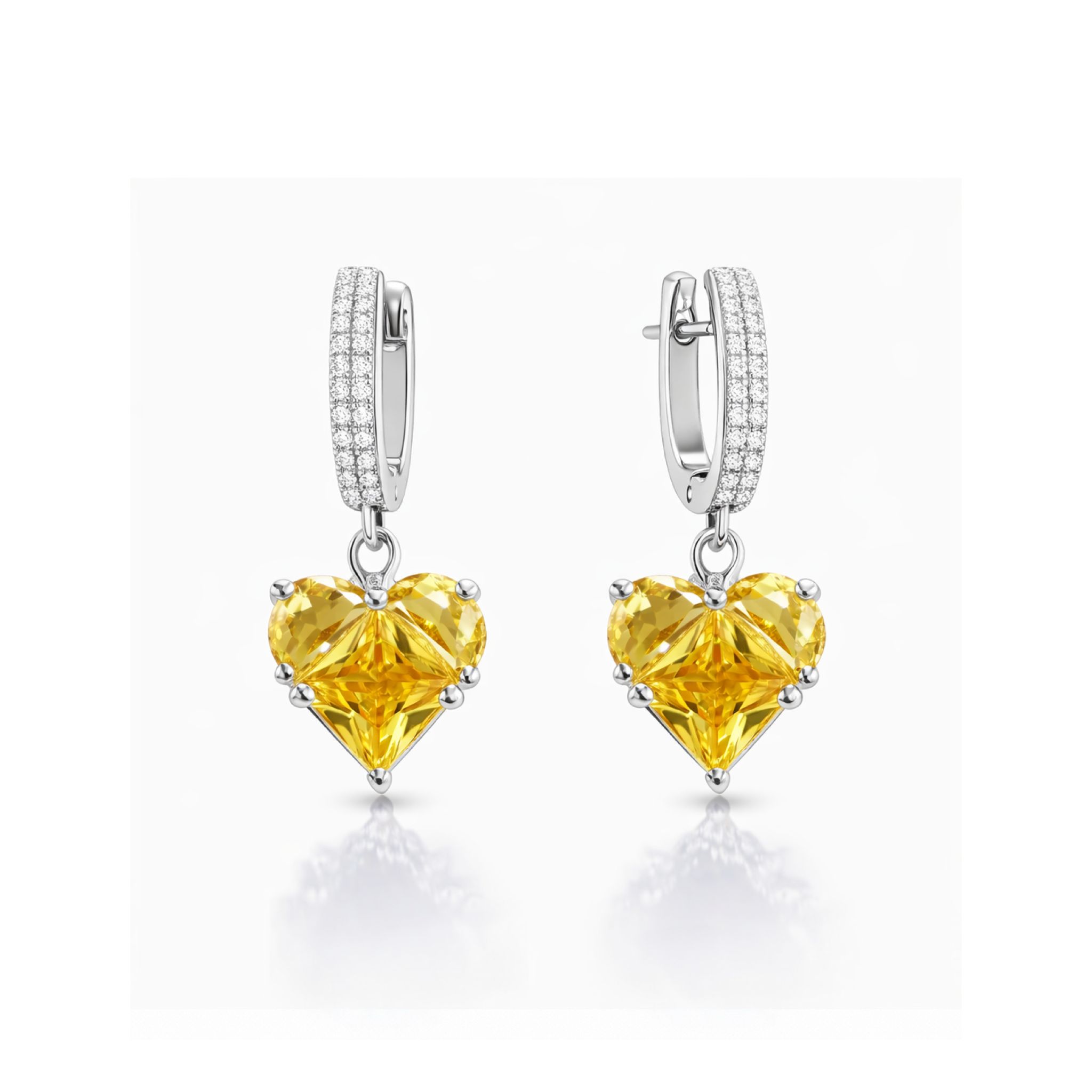 Сережки "Yellow Lilly"