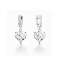 Сережки "Sparkle White" - Медсплав - арт. 8438776113 - Le'Perle - мініатюра 1