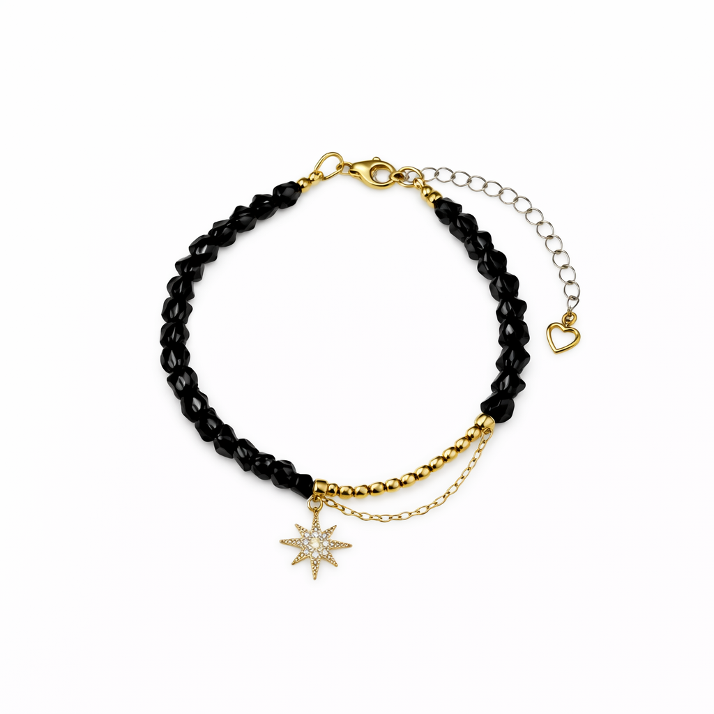 Браслет “Чорні Зірки”