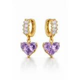 Сережки "Purple Cloud "