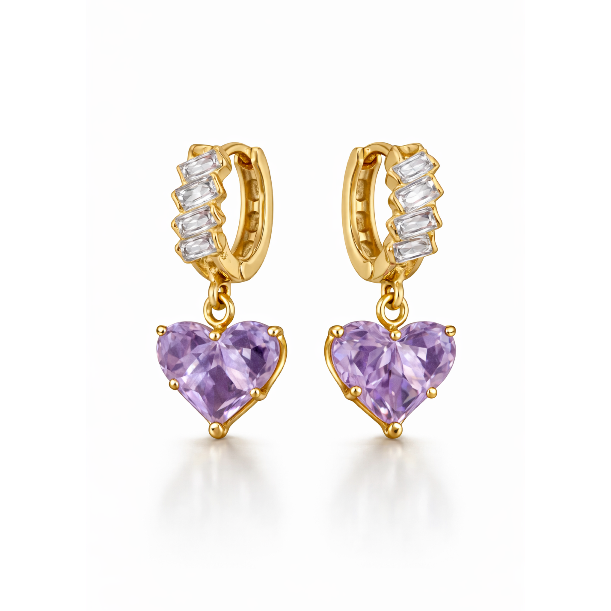 Сережки "Purple Cloud "