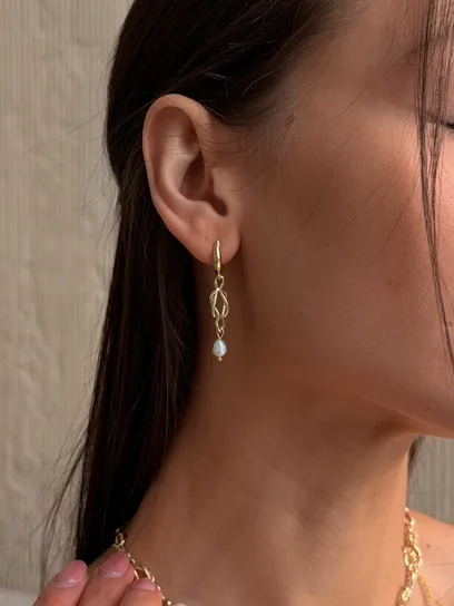 Сережки "Fury Pearl"