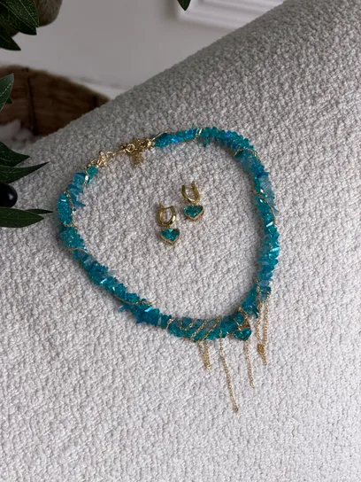 Кольє "Aqua Heart"
