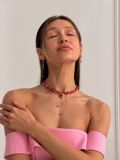 Кольє "Red Heart"