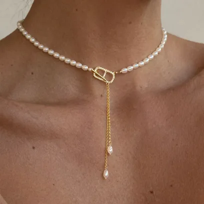 Кольє "Pearl Tongue"