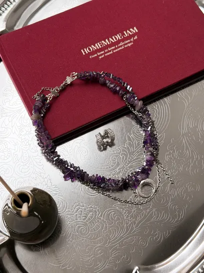 Кольє "Amethyst Moon"