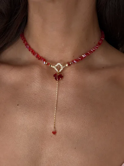 Кольє "Red Clover"