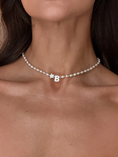 Кольє "Pearl Letter"