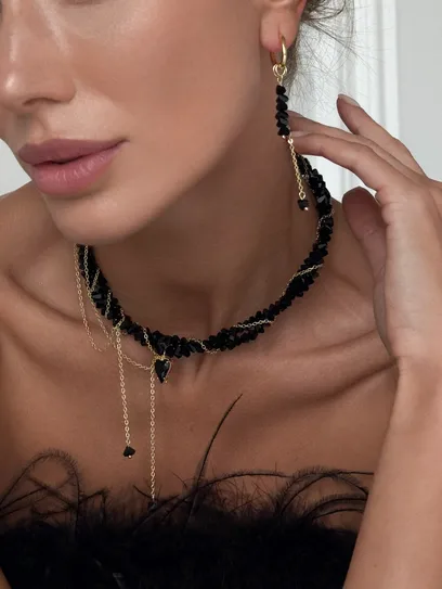 Сережки "Fade Heart"
