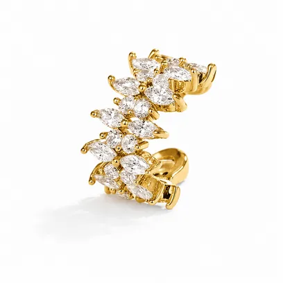 Кафф "Gold Wish" - арт. LE-1779116117718 - Le'Perle