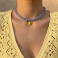 Кольє "Blue Lemon"