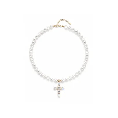 Кольє "Bright Cross" - арт. LE-1782895085057 - Le'Perle