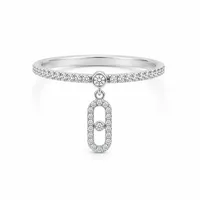 Каблучка Kristina - Медсплав - арт. LE-1784129876549 - Le'Perle - мініатюра 2