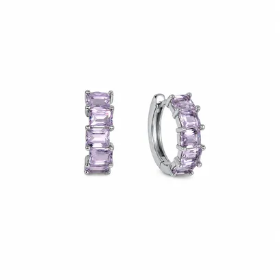 Сережки Purple Gia - арт. LE-1784218029245 - Le'Perle