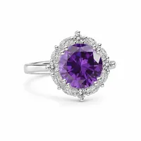 Каблучка "Purple Label" - Медсплав - арт. LE-1785435402968 - Le'Perle - мініатюра 4