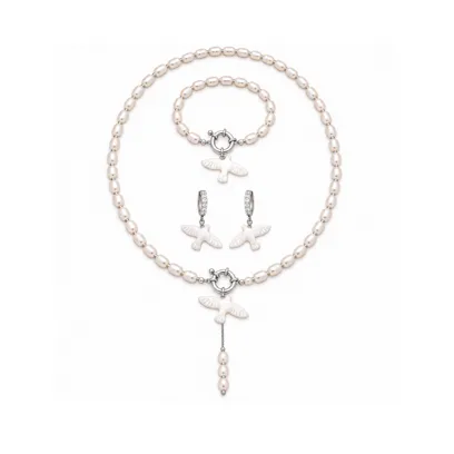 Сет "Steel Pearl Горлиця" - арт. LE-1765274121183 - Le'Perle
