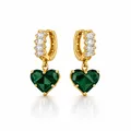 Сережки "Green Heart"