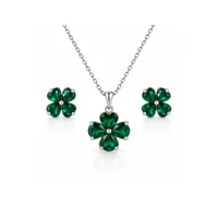 Сет “Green Flower” - Медсплав - арт. LE-1789216135804 - Le'Perle - мініатюра 1
