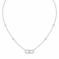 Кольє "Kristina" - Медсплав, Фіаніт, Циркон - арт. LE-1785150266909 - Le'Perle - мініатюра 2
