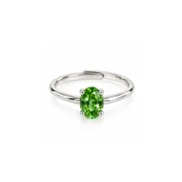 Сет "Green Crystal" - Медсплав, Фіаніт, Циркон - арт. LE-1792825527631 - Le'Perle - мініатюра 5