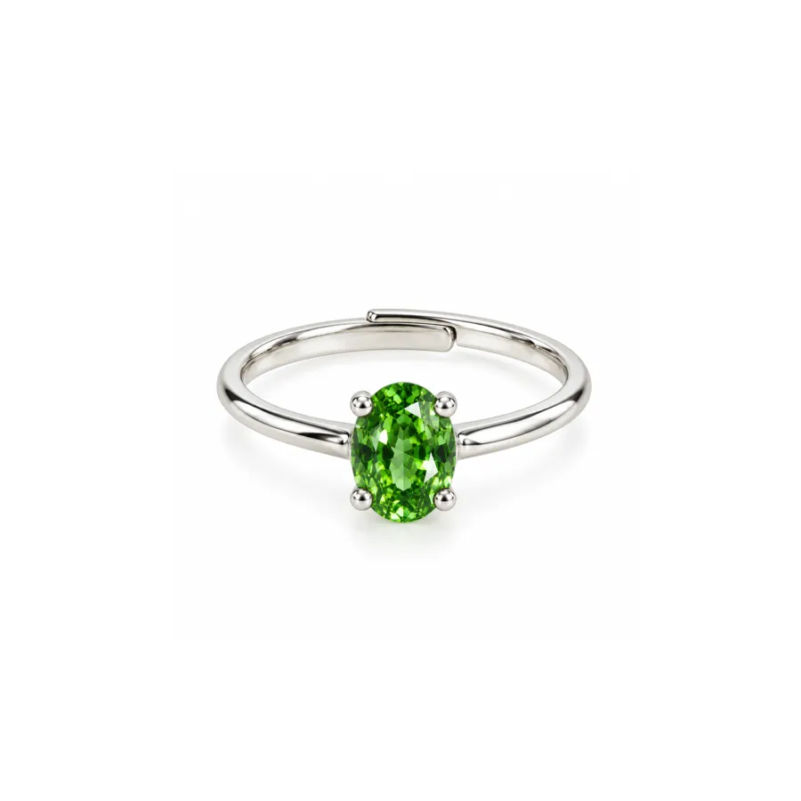 Сет "Green Crystal" - Медсплав, Фіаніт, Циркон - арт. LE-1792825527631 - Le'Perle - фото 5