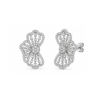 Сережки "Stylet" - Медсплав, Фіаніт, Циркон - арт. LE-1792939891461 - Le'Perle - мініатюра 2